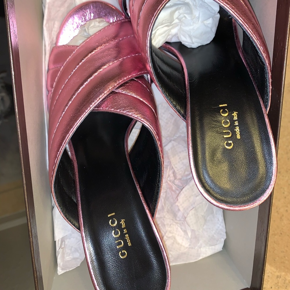 Gucci Nappa Silk Rosa
